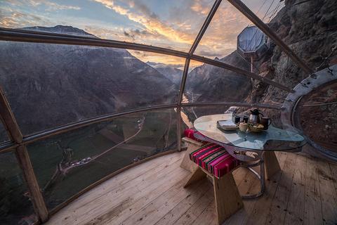Lunch at Skylodge with Via Ferrata and Zipline Peru